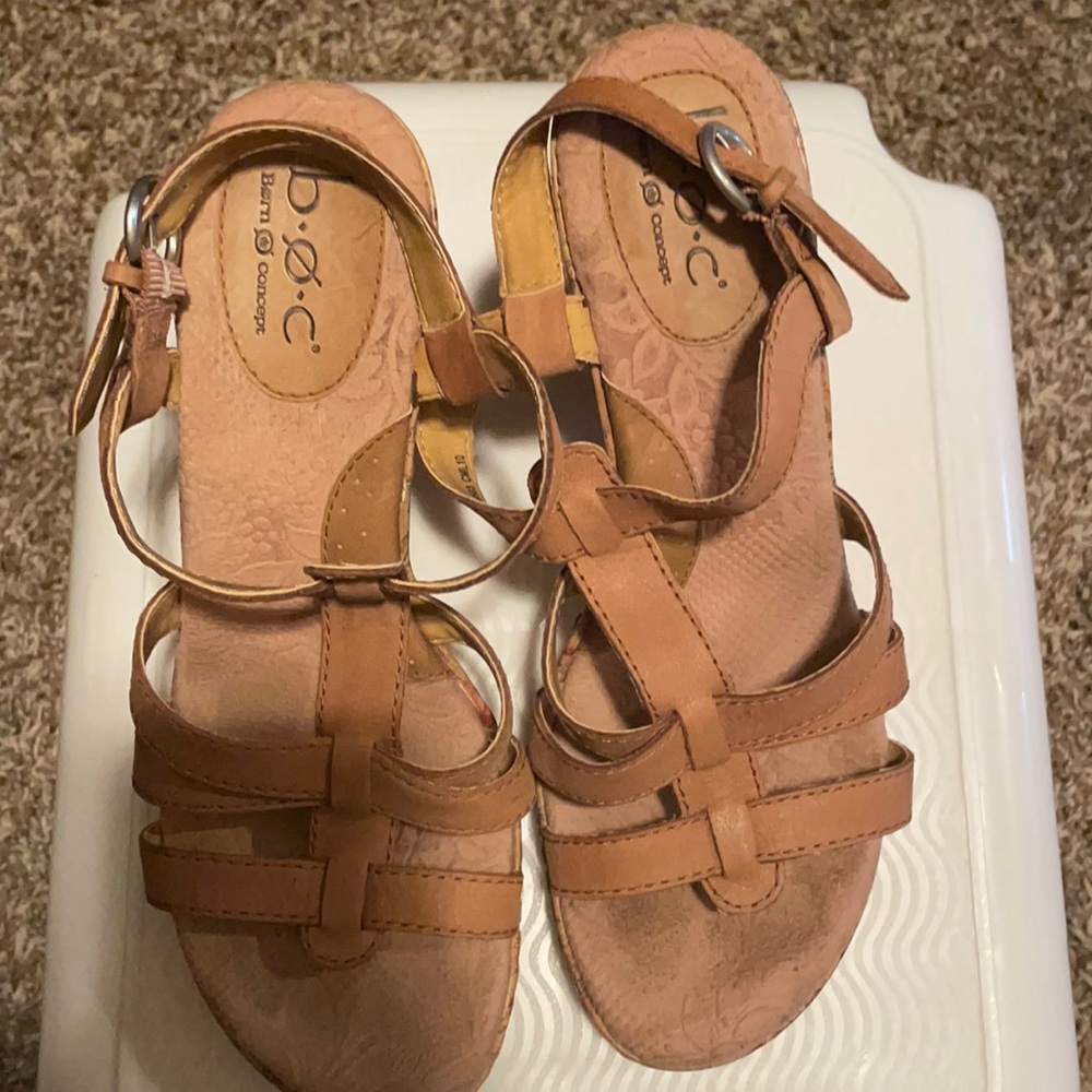 Born wedge heels